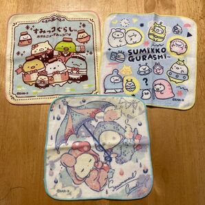ハンカチ タオルハンカチ サンリオ 3枚セット すみっコぐらし センチメンタルサーカス