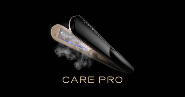 CARE PRO(ケアプロ)超音波アイロン 本体+充電スタンド付き 美品