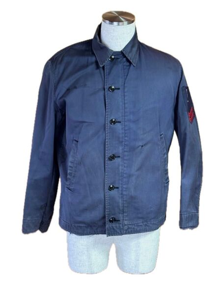 【希少】60's US NAVY ユーティリティジャケット デッキジャケット size『38』