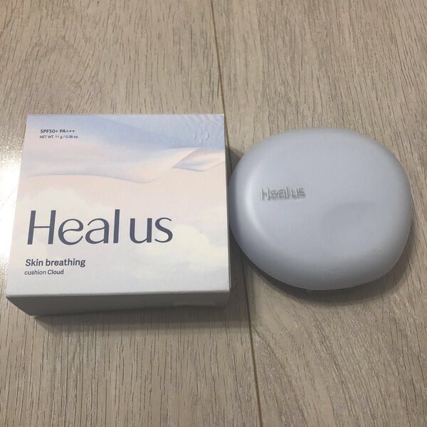 healus ブリージングクラウドクッション 21号 セミマット ヒーアス スキン ブライトニング クッション ファンデ