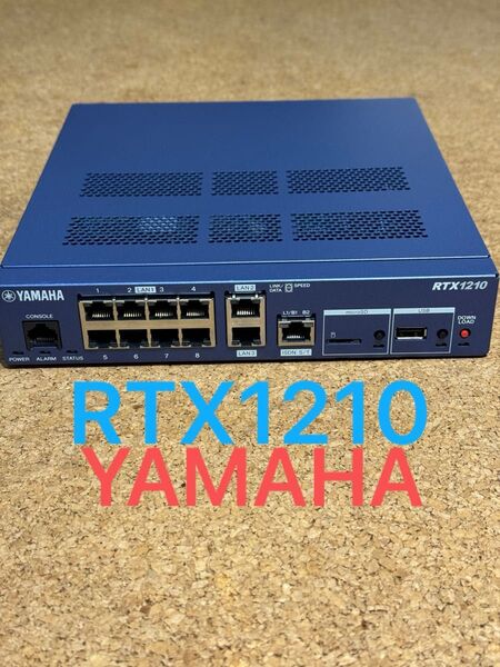 YAMAHA ギガアクセスVPNルーター RTX1210 ヤマハ ルーター