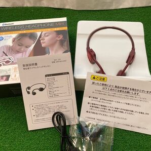 美品 骨伝導 ワイヤレスイヤホン