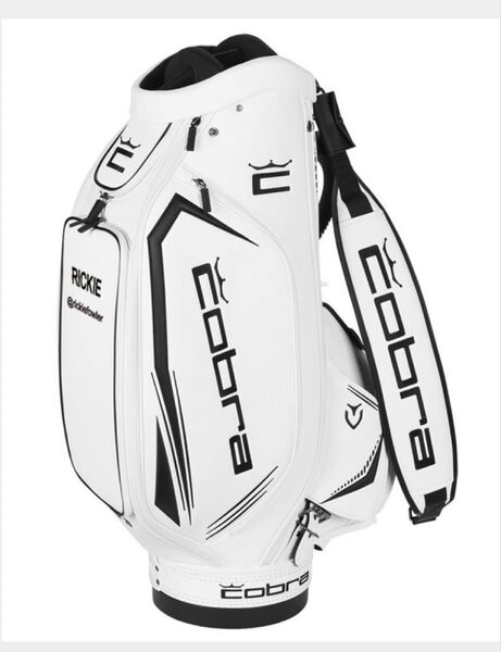 新品 Cobra Rickie Fowler ゴルフバッグ VESSEL コブラ キャディバッグ ホワイト