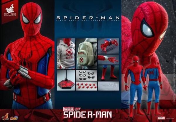 ホットトイズ W.E.B. of Spider-man 限定版 ウェブ・オブ・スパイダーマン コミック・マスターピース