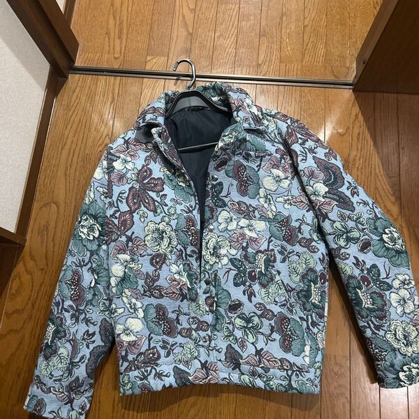 花柄ジャケット ブルゾン 総柄 レトロ ヴィンテージ レディース