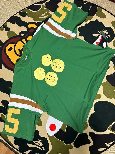 KAPITAL - 18.5/-天竺 フットボールHUGE-T 22SS Tシャツ半袖 Tシャツ