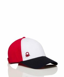 Beneton United Colors of Benetton Cap (красный и белый) M Size Cap New, неиспользованный