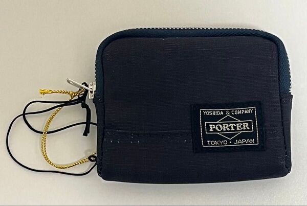PORTER ダック コインケース ネイビー色