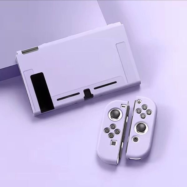 Switch 保護カバー OLED 有機ELモデル用ケース パープル