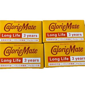 CalorieMate Long Life 3 years チョコレート味 4個セット