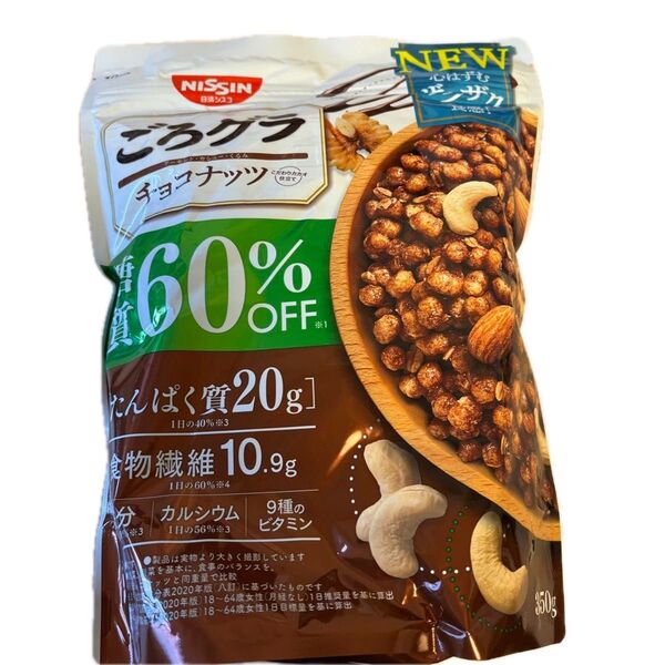 日清シスコ ごろグラ チョコナッツ 350g