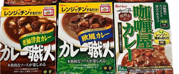 本日限定特価14時迄/レトルト食品カレーセット