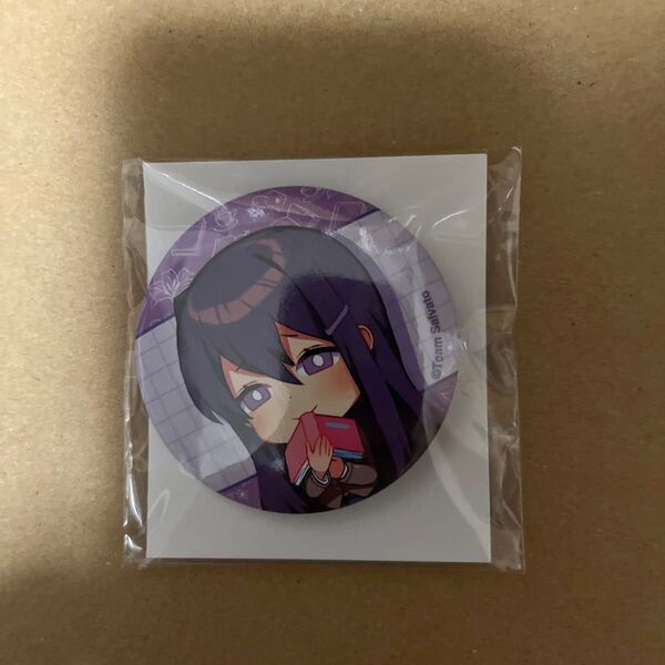 ドキドキ文芸部 DDLC くじメイト D-3 缶バッジ ユリA