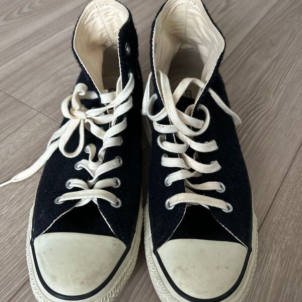 新品未使用 CONVERSE ハイカットスニーカー ネイビー
