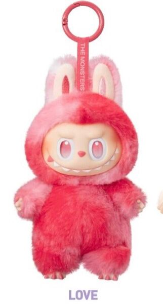 【正規品】THE MONSTERS Big into Energy シリーズ ぬいぐるみペンダント【LOVE】