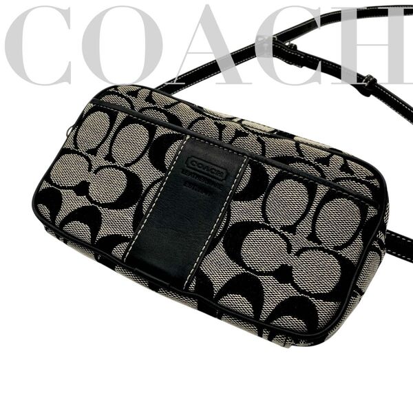 コーチ COACH レザー キャンバス ポーチ ウエストバッグ クロスボディ バッグ 鞄 ミニ ウエストポーチ