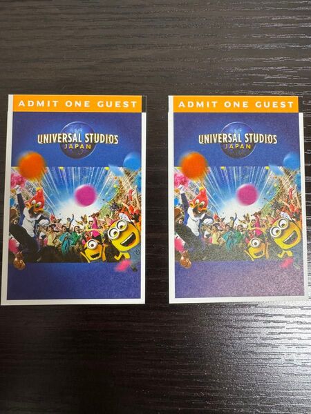 ユニバーサルスタジオジャパン USJ ペアチケット