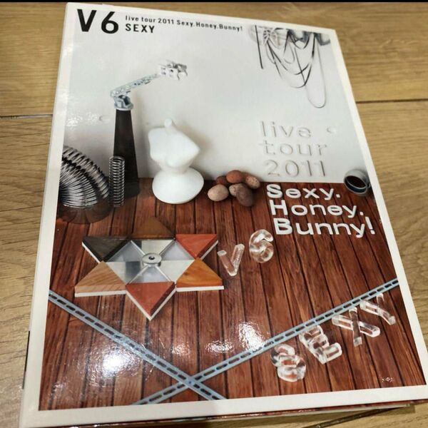 「V6/live tour 2011 Sexy.Honey.Bunny! SEXY盤〈初回生産限定・4枚組〉」DVD