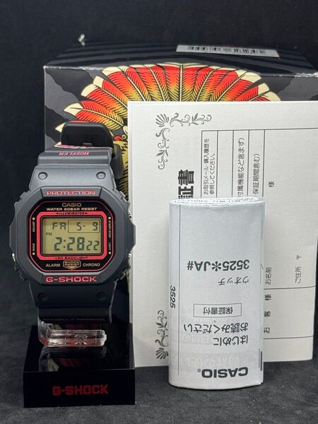 G-SHOCK DW-5600KH-1JR 箱付き稼働極美品 国内正規品 コラボモデル 生産終了品