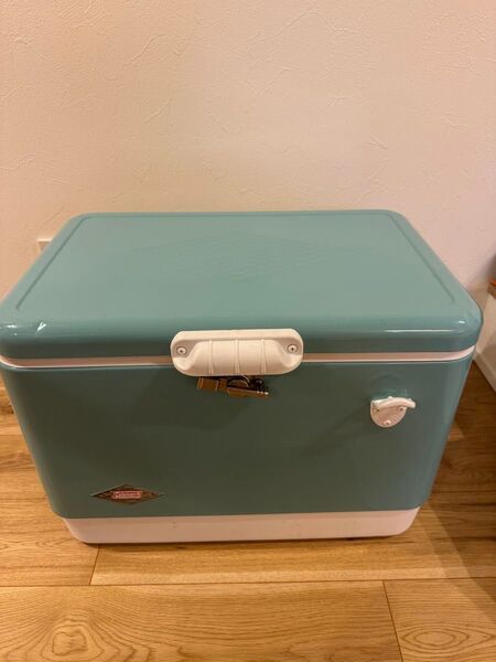 コールマン スチームベルトクーラー ターコイズ 中古品