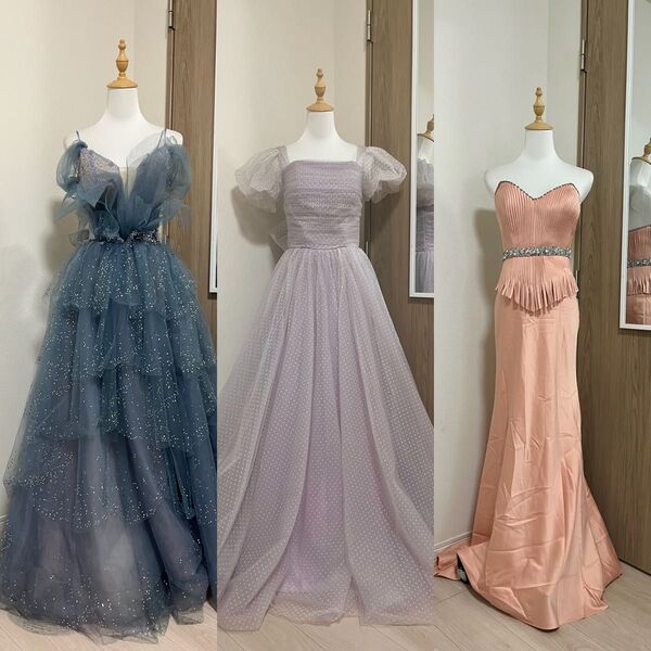 まとめ売り 結婚式 カラードレス ウェディングドレス 前撮り ロングドレス