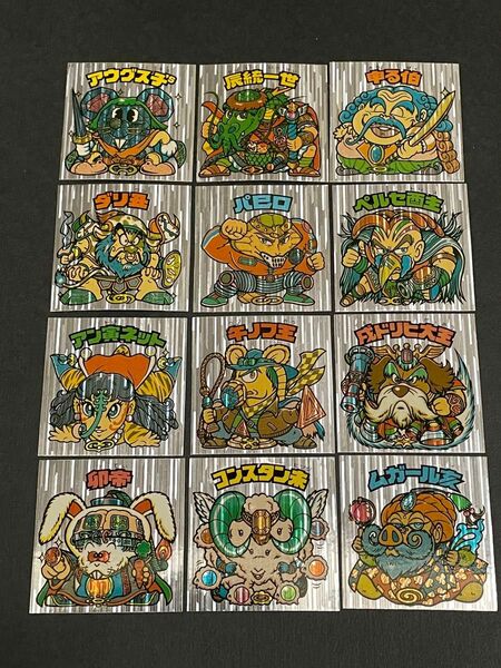 旧ビックリマン 20弾 ヘッド 12枚セット