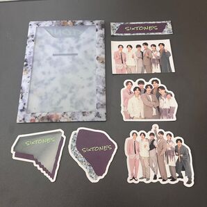 SixTONES フレークシール