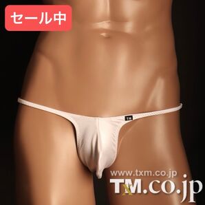 【セール価格】 TMコレクション 2024 swimwear Sexycut Tバック ホワイト 水着 下着 スイムウェア