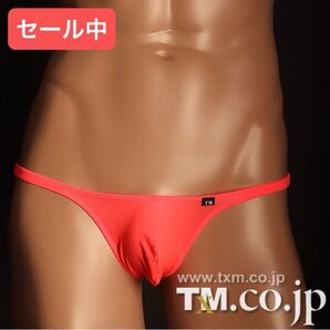 【セール価格】TMコレクション NewT2M2 3Dコンパクト Tバック ビキニ 蛍光レッド 赤 水着 下着