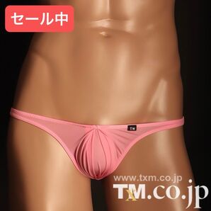 【セール価格】TMコレクション GMF 飛び出し注意 ハーフバック ビキニ ピンク 下着 水着