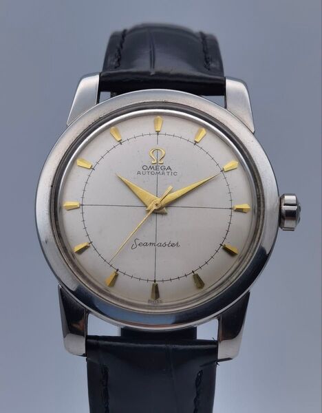 中古 オメガ OMEGA シーマスター 2577-10 SC Cal.354 アンティーク メンズ 自動巻き 腕時計