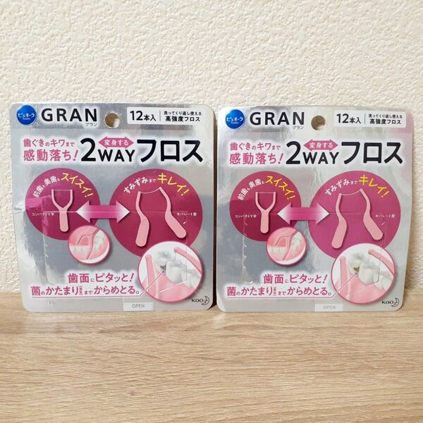 ピュオーラGRAN 2WAYフロス 2点