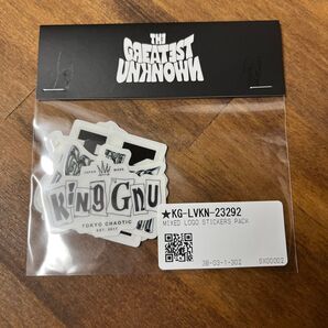 【未開封新品】King Gnu MIXED LOGO ステッカー パック 2024