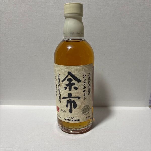 ニッカウヰスキー 余市 シングルモルト 500ml