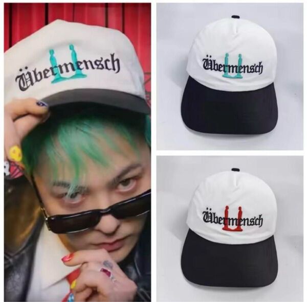 早い者勝ち!G-DRAGON ジヨン bermensch キャップ グリーン