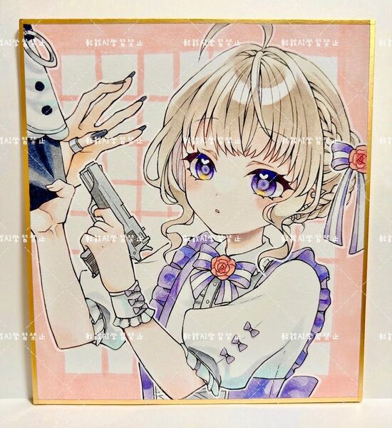 手描きイラスト オリジナル 女の子