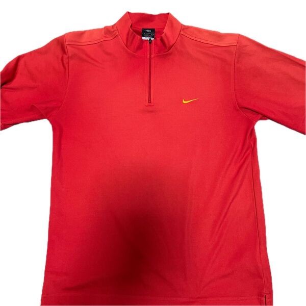 ナイキ NIKE ハーフジップ M 半袖 Tシャツ ドライフィット DRY-FIT UV トップス 吸水速乾