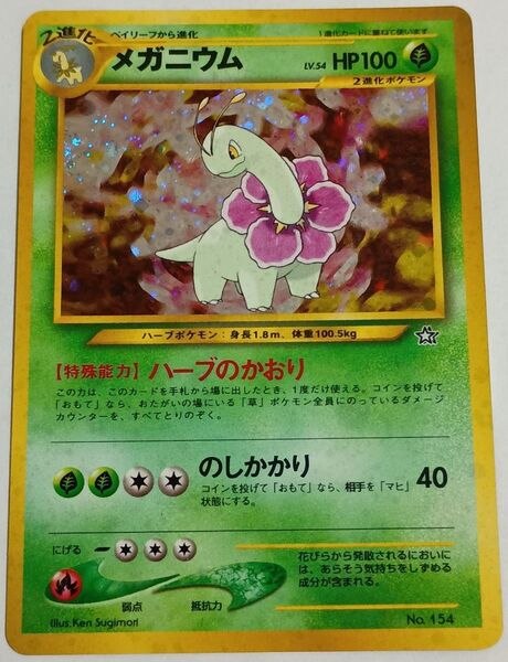 Pokemon neoプレミアムファイル メガニウム キラ ポケモン