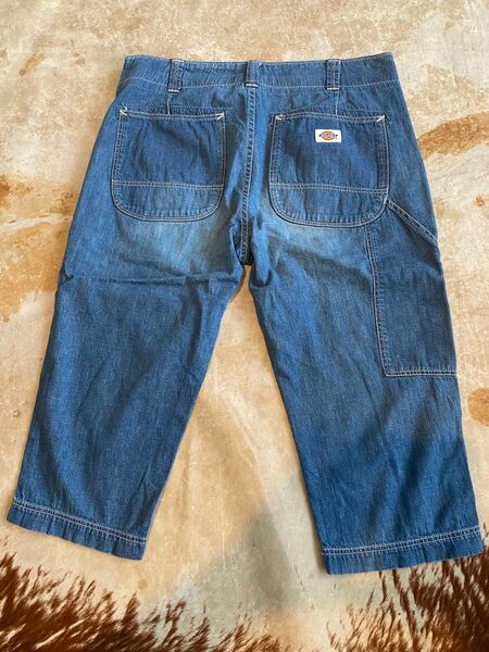 Dickies ディッキーズ ハーフ ペインターパンツ W32 デニム アメカジ 古着 90s 00s 中古 USED