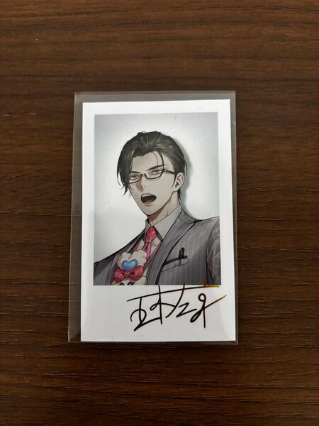 にじさんじ チェキ風カード 新人ライバー 五木左京 レア