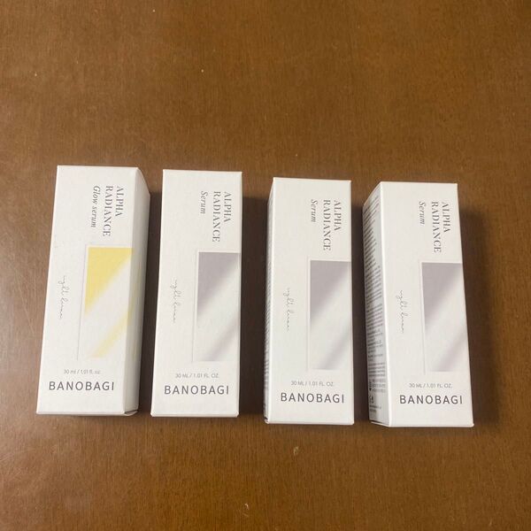 【BANOBAGI】新品未使用 アルファラディアンスセラム 30ml×3 アルファラディアンス グロウセラム 30ml×1