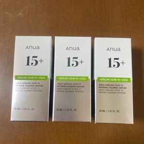 【Anua】アヌア アゼライン酸15 インテンスカーミングセラム 30mlx3本