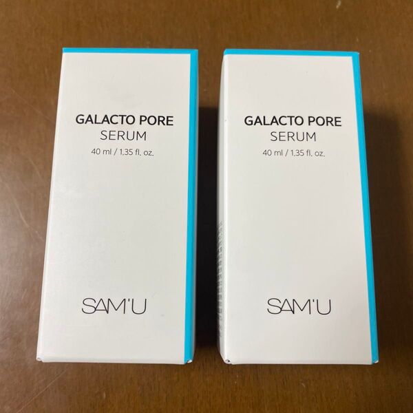 【SAM'U】サミュ 美容液 ガラクトポアセラム×2本
