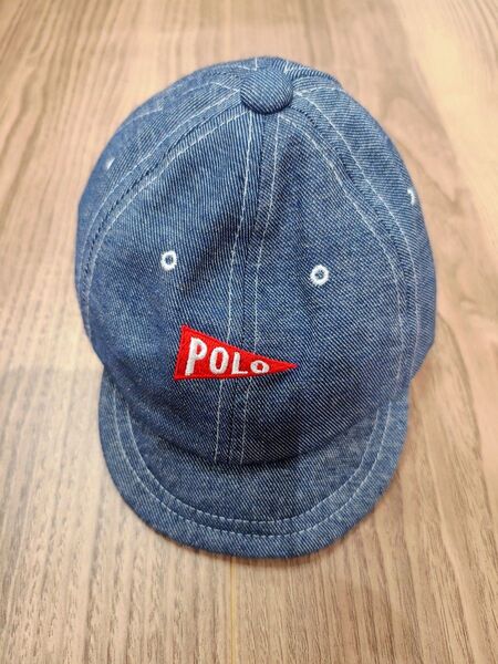 POLO デニムキャップ 48cm