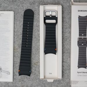 Galaxy Watch7 Sport Band M/L ブダークグレー