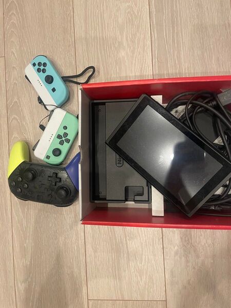 スイッチ 本体 充電器 プロコンジョイコン あつもり スプラ 任天堂 ニンテンドースイッチ
