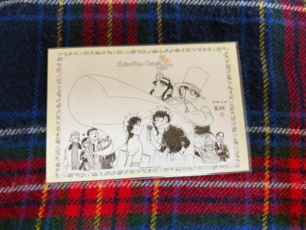名探偵コナン 30周年記念コナンカフェ 予約特典 ポストカード