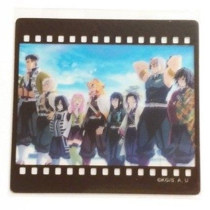 鬼滅の刃 THEATER DINING - お楽しみくじ フィルム風クリアカード 柱