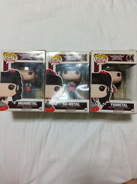 BABYMETAL FUNKO POP! ROCKS フィギュア 3体セット