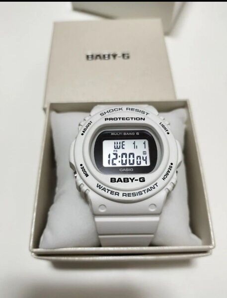 Baby-G CASIO カシオ ホワイト BGD-5700V-7BJF 電波ソーラー